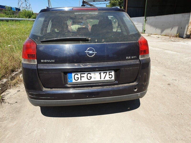 Фотография 4 - Opel Signum 2.2 DYZELIS 92 KW 2003 г запчясти