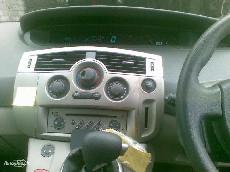 Nuotrauka 12 - Renault Scenic II 1.6 16V automatas 2006 m dalys