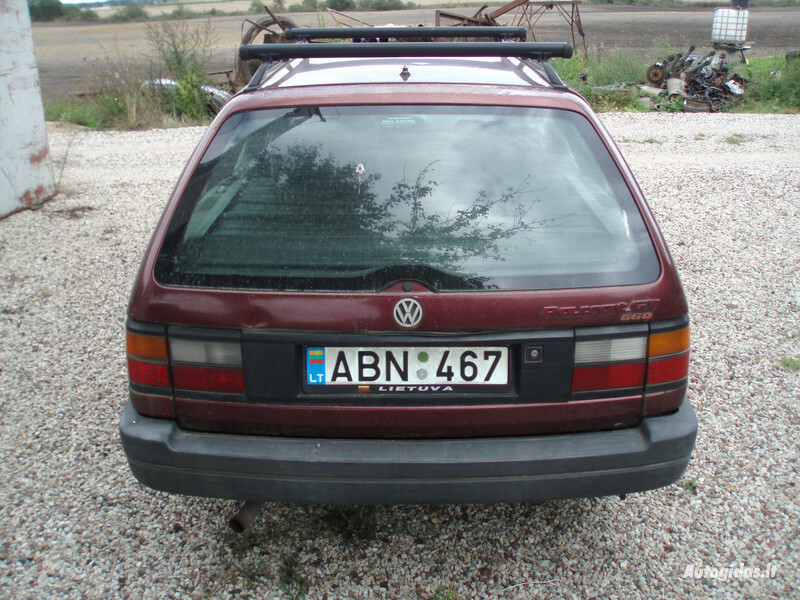 Nuotrauka 12 - Volkswagen Passat SYNCRO G60 118 KW 1992 m dalys