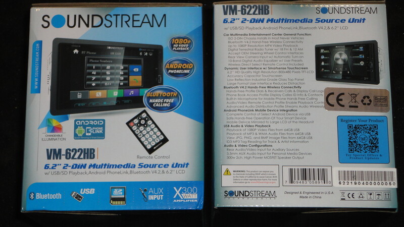 Nuotrauka 9 - Soundstream VM-622HB Android Multimedia
