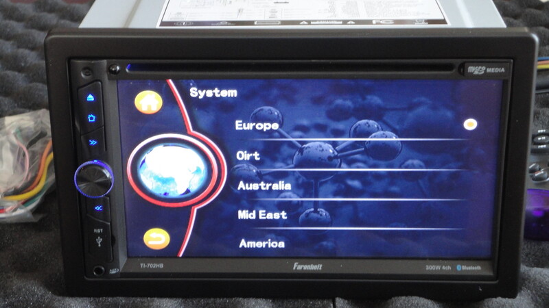 Nuotrauka 4 - Farenheit Ti-702HB Android 7" Multimedia