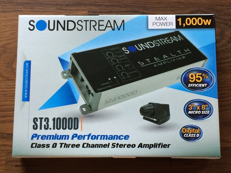 Nuotrauka 6 - Soundstream ST4.1000DB Bluetooth Garso stiprintuvas