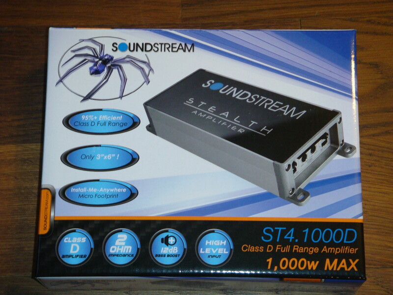 Nuotrauka 21 - Soundstream ST4.1000DB Bluetooth Garso stiprintuvas