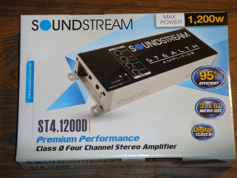 Nuotrauka 23 - Soundstream ST4.1000DB Bluetooth Garso stiprintuvas