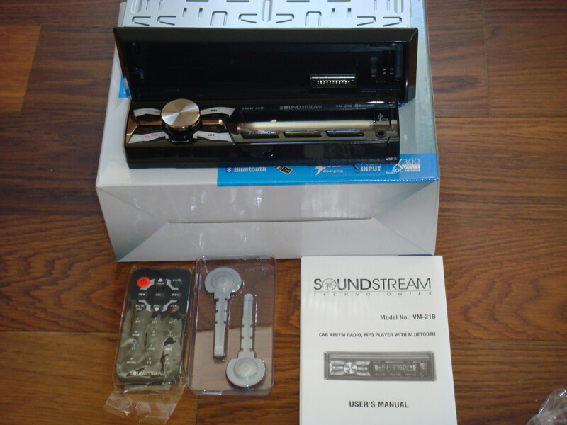 Фотография 2 - Soundstream VM-21B Bluetooth,USB CD/MP3 проигрыватель