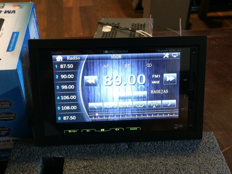 Nuotrauka 21 - Soundstream VM-622HB Android Multimedia