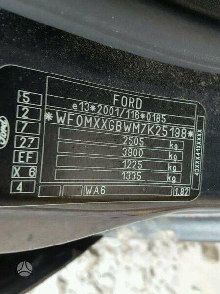 Nuotrauka 14 - Ford Galaxy 2007 m dalys