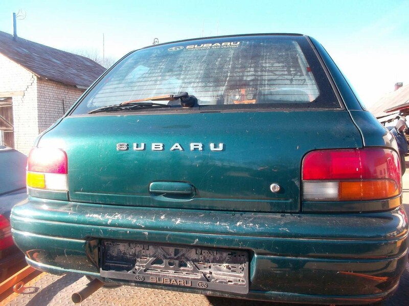 Nuotrauka 2 - Subaru Impreza 1995 m dalys
