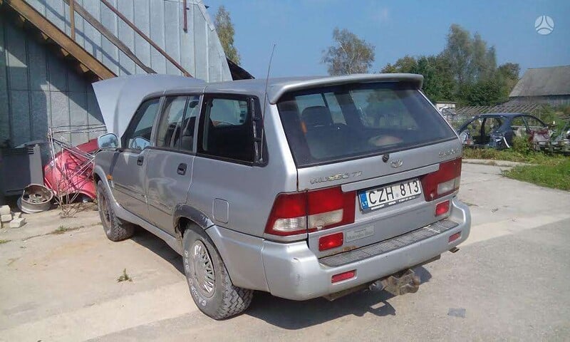 Nuotrauka 4 - Ssangyong Musso 1999 m dalys