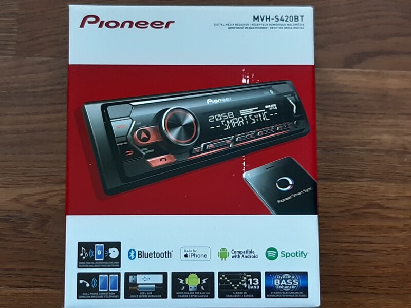 Nuotrauka 16 - Pioneer MVH-S420BT CD/MP3 grotuvas