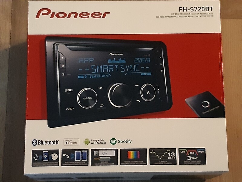 Nuotrauka 17 - Pioneer MVH-S420BT CD/MP3 grotuvas