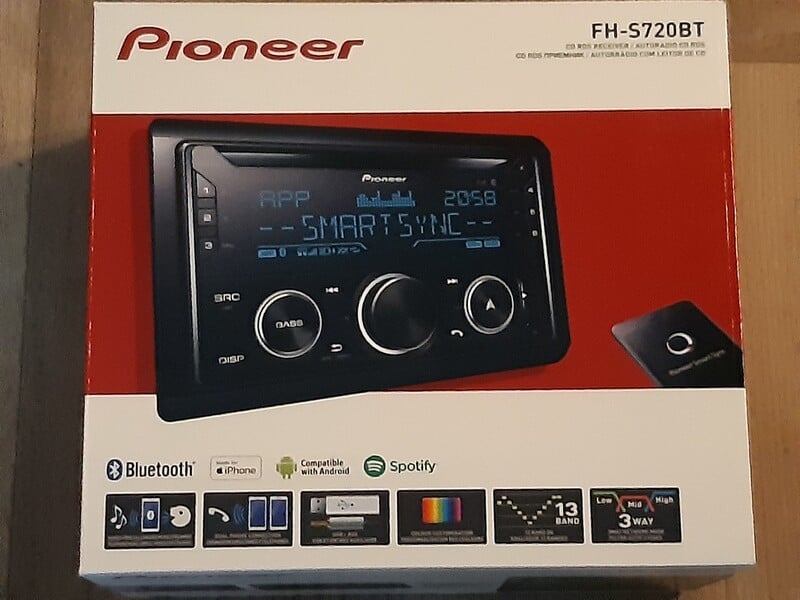 Nuotrauka 17 - Pioneer MVH-S420BT CD/MP3 grotuvas