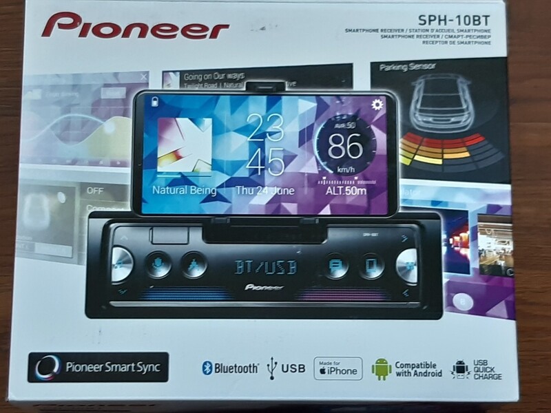 Nuotrauka 3 - Pioneer MVH-S420BT CD/MP3 grotuvas