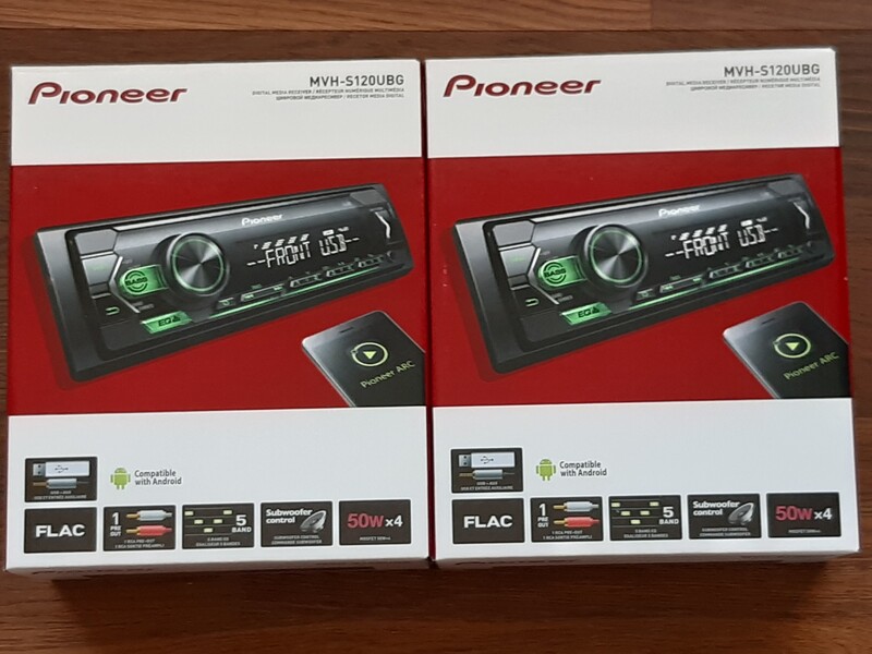 Nuotrauka 18 - Pioneer mvh-s520bt CD/MP3 grotuvas