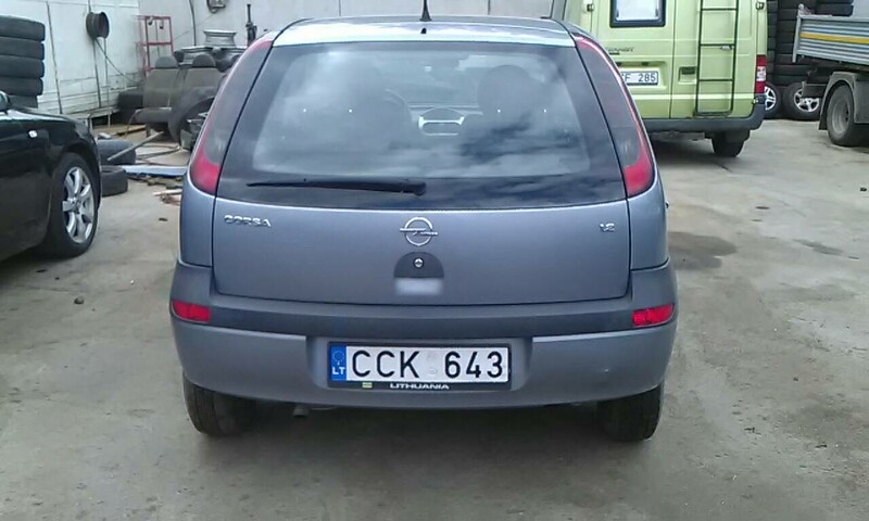 Фотография 2 - Opel Corsa C 2004 г запчясти