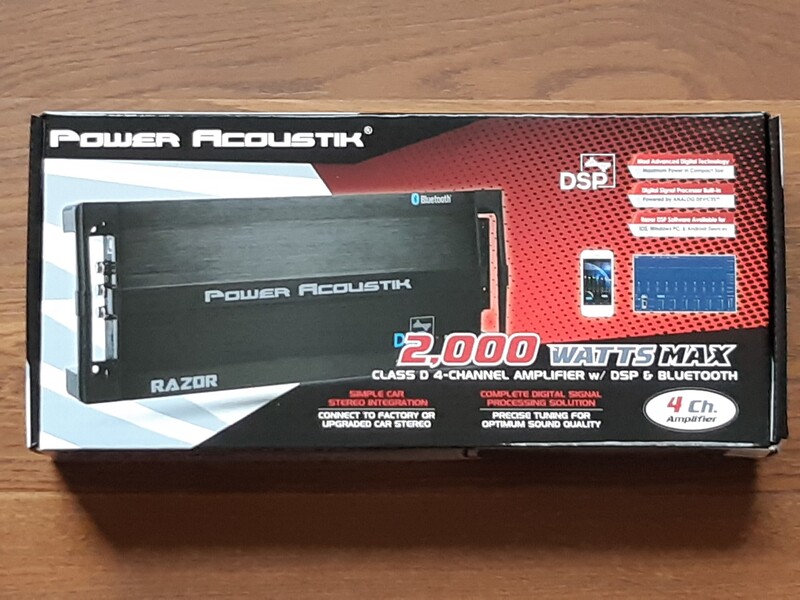 Photo 2 - Power Acoustik RZ4-2000DSPB  Audio Amplifier
