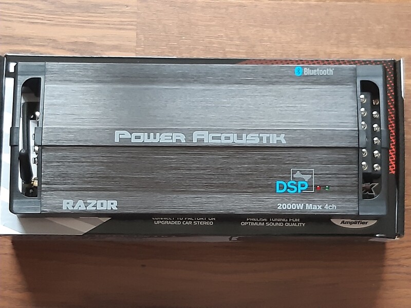Photo 3 - Power Acoustik RZ4-2000DSPB  Audio Amplifier
