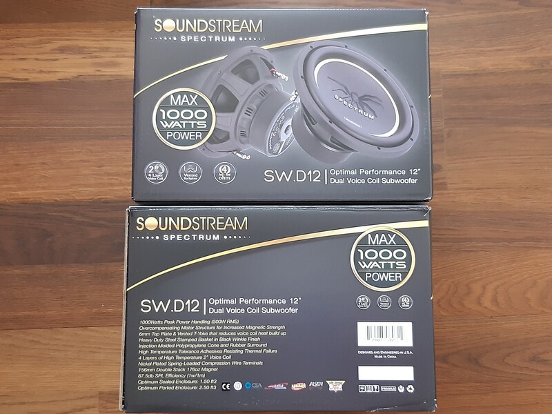 Photo 2 - Soundstream SW.D12 Subwoofer Speaker
