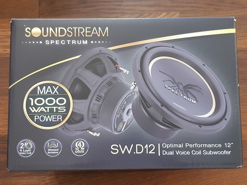 Soundstream SW.D12 Subwoofer Speaker