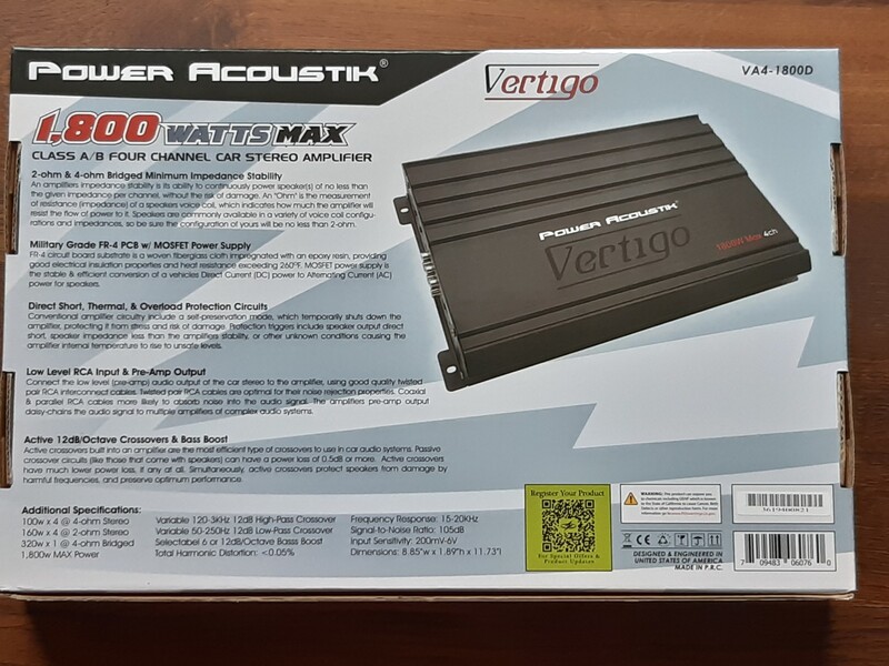 Photo 21 - Power Acoustik VA1-8000D Audio Amplifier