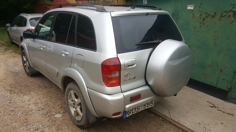 Фотография 5 - Toyota Rav4 II 2.0D4D sidabrinė 4d. 2003 г запчясти