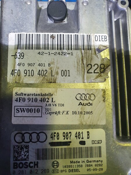 Nuotrauka 13 - Audi A6 C6 3.0 TDI 165 KW  2006 m dalys