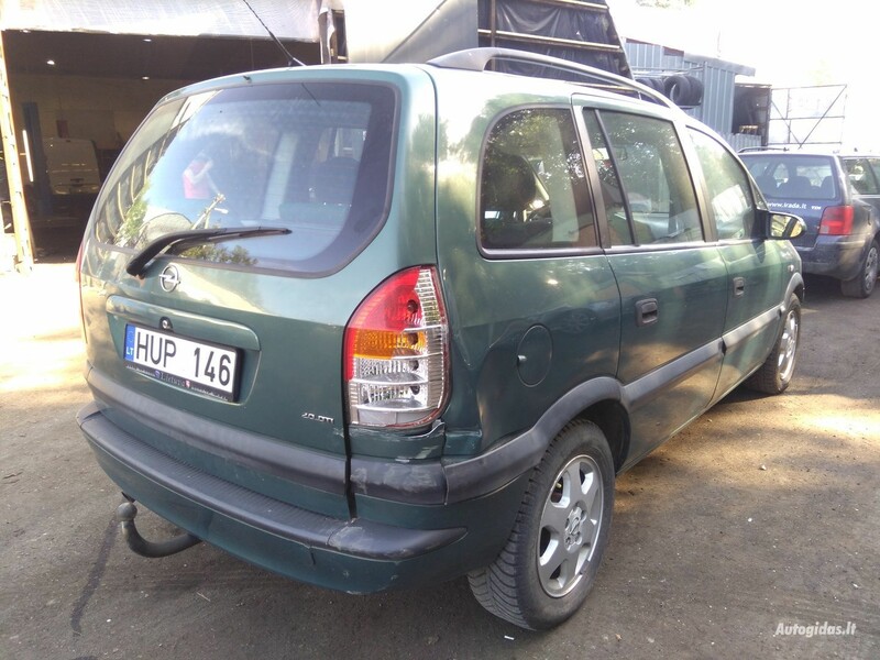 Nuotrauka 4 - Opel Zafira 2002 m dalys