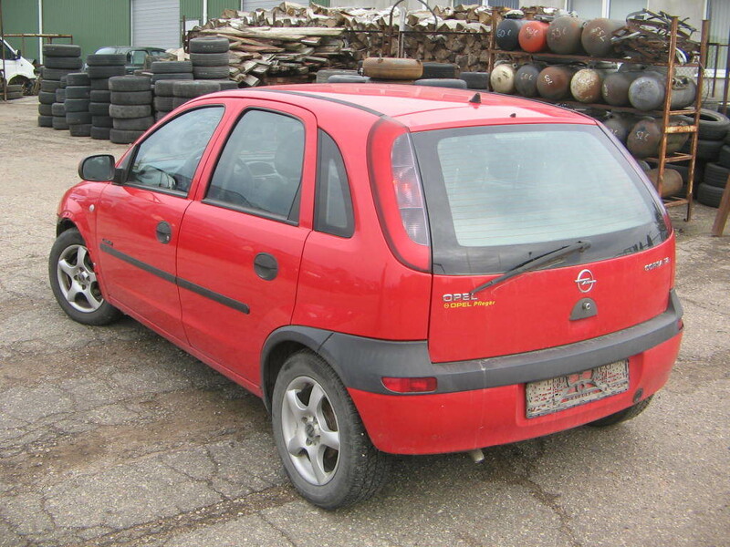 Nuotrauka 4 - Opel Corsa 2002 m dalys