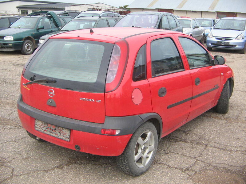 Nuotrauka 5 - Opel Corsa 2002 m dalys