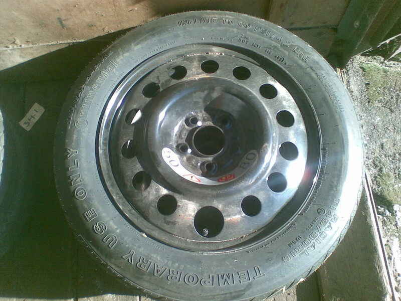 Фотография 5 - Toyota Yaris R14 запасное колесо