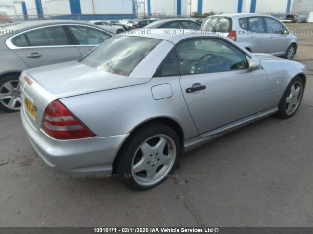 Nuotrauka 6 - Mercedes-Benz Slk Klasė 1998 m dalys