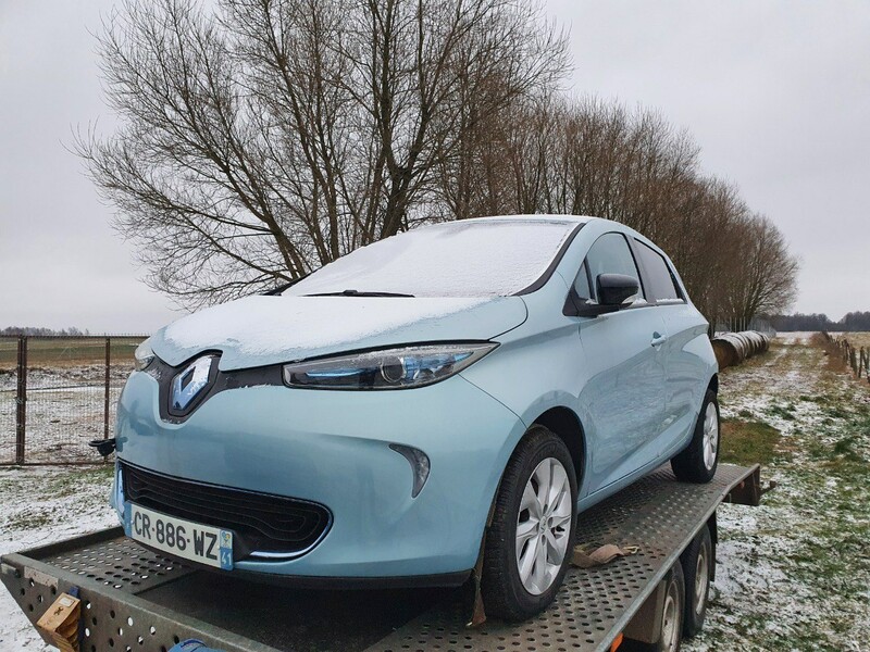 Renault Zoe 2015 m dalys