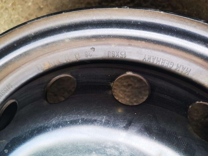 Photo 2 - Volkswagen steel stamped R15 rims