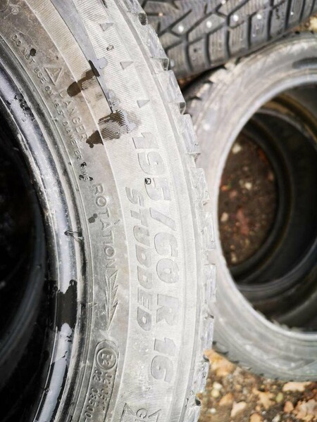 Фотография 8 - Michelin žieminės 195/60 R16 R16 зимние шины для автомобилей