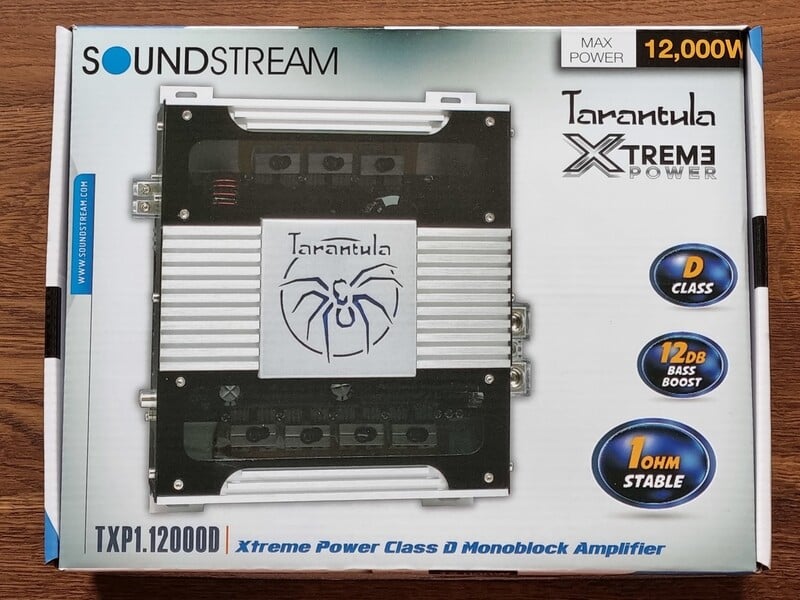 Photo 6 - Soundstream TXP1.12000D Audio Amplifier