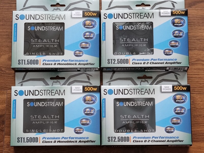 Nuotrauka 14 - Soundstream ST2.500D Garso stiprintuvas