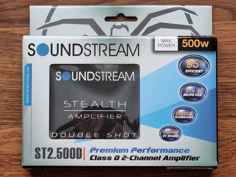 Фотография 2 - Soundstream ST2.500D Усилитель