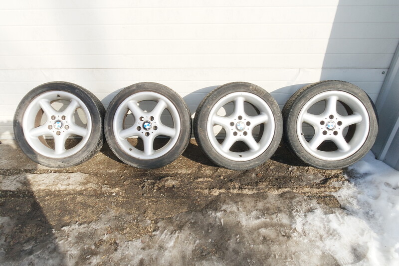 BMW 320 light alloy R17 rims