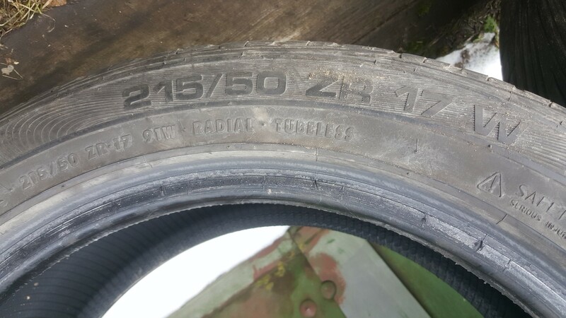 Photo 6 - Uniroyal RainSport2 91W  R17 summer tyres passanger car