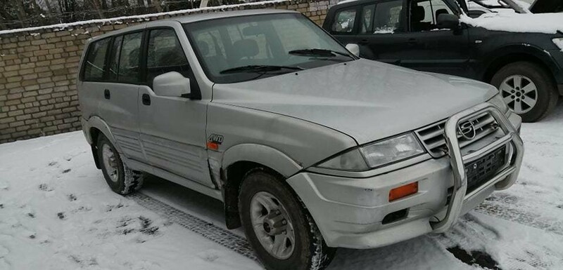 Ssangyong Musso 662.910 1996 m dalys