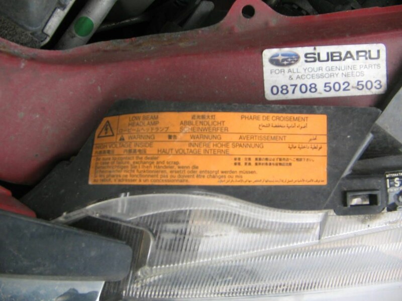 Nuotrauka 15 - Subaru Impreza 2009 m dalys