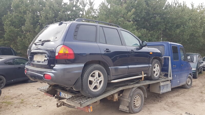 Nuotrauka 2 - Hyundai Santa Fe 2003 m dalys