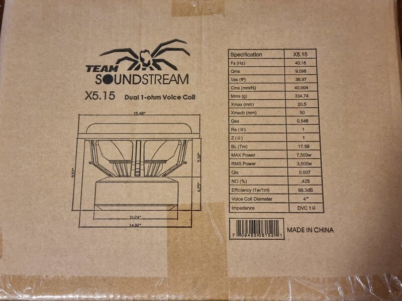 Nuotrauka 30 - Soundstream TXP1.12000D Garso stiprintuvas