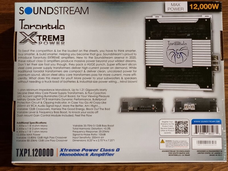 Photo 12 - Soundstream TXP1.3500D Audio Amplifier
