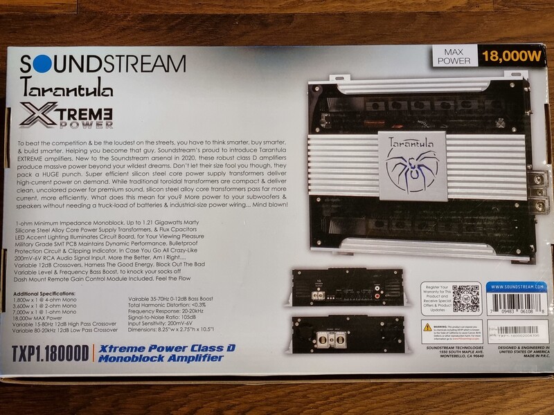 Photo 17 - Soundstream TXP1.3500D Audio Amplifier