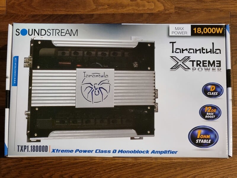 Nuotrauka 21 - Soundstream TXP1.3500D Garso stiprintuvas