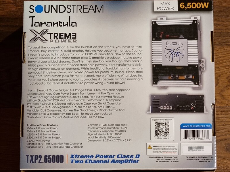 Photo 22 - Soundstream TXP1.3500D Audio Amplifier
