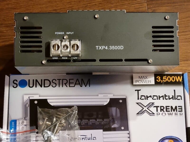 Nuotrauka 29 - Soundstream TXP1.3500D Garso stiprintuvas