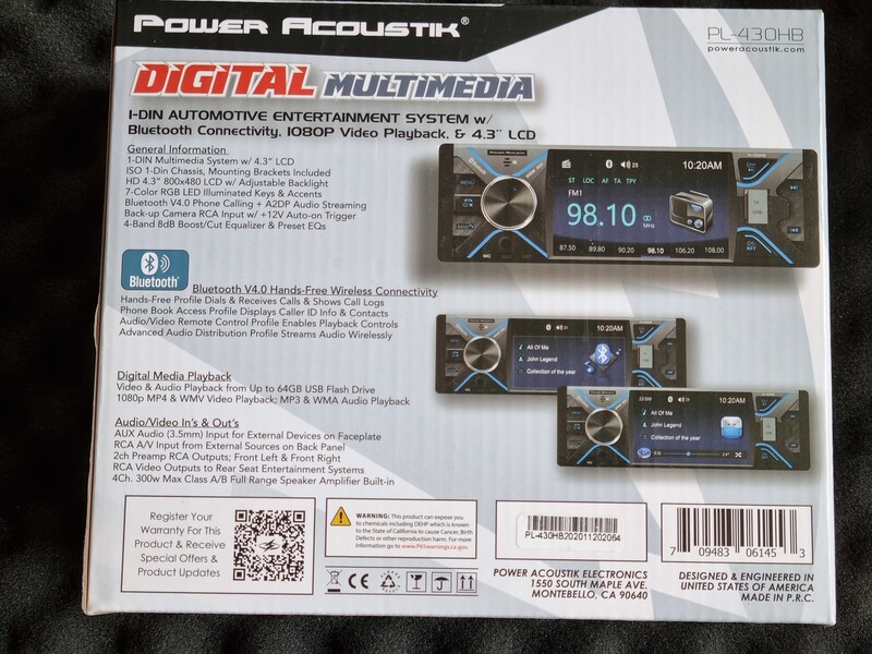 Фотография 11 - Soundstream VM-21B Bluetooth,USB CD/MP3 проигрыватель