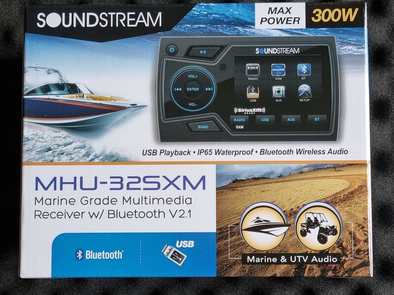 Nuotrauka 2 - Soundstream MHU-32SXM laivams Multimedia